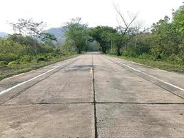 road in mountains photo