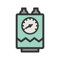 Water Boiler Filled Line Icon vector