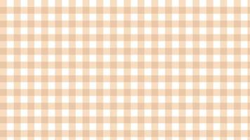 lindo gingham amarillo pastel, tablero de ajedrez, cuadros, ilustración de fondo de patrón de tartán, perfecto para papel tapiz, telón de fondo, postal, fondo para su diseño vector