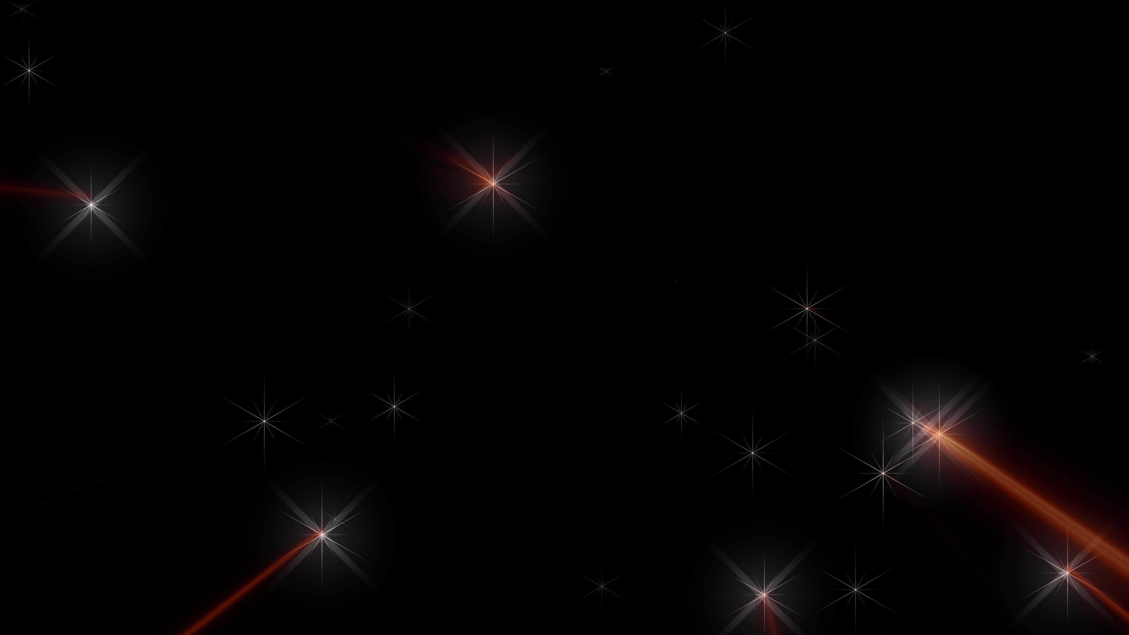 Star glow with ray in dark background effect 8616583 Stock Video at
