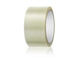 adhesive tape on white background photo