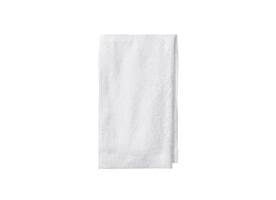 white towel on white background photo