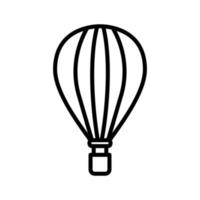 air balloon design vector template