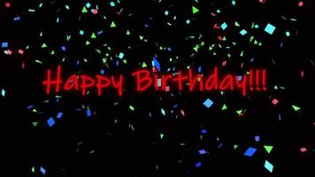 Birthday Background Stock Video Footage for Free Download