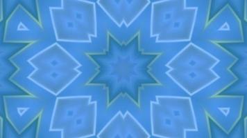 Soft kaleidoscope abstract animation background video