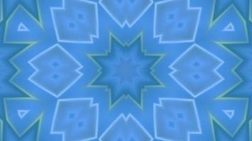 Soft kaleidoscope abstract animation background video