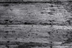 The surface of the walls of monochrome wooden boards for the background. Old wood with a detailed texture. photo