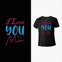 Mom T-Shirt Design vector