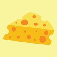 rebanada de queso amarillo