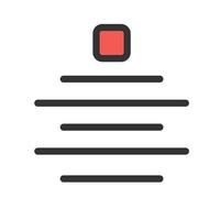 Layouts Filled Line Icon vector