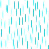 seamless pattern rain vector
