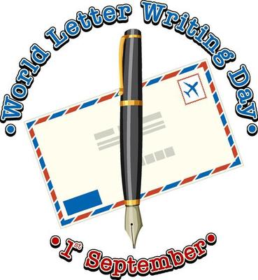 World Letter Writing Day Banner Design