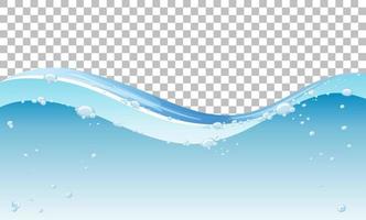 Water splash on grid background vector