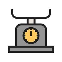 Balance Filled Line Icon vector