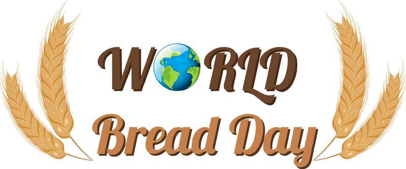 World bread day banner design