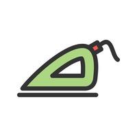 Iron Filled Line Icon vector