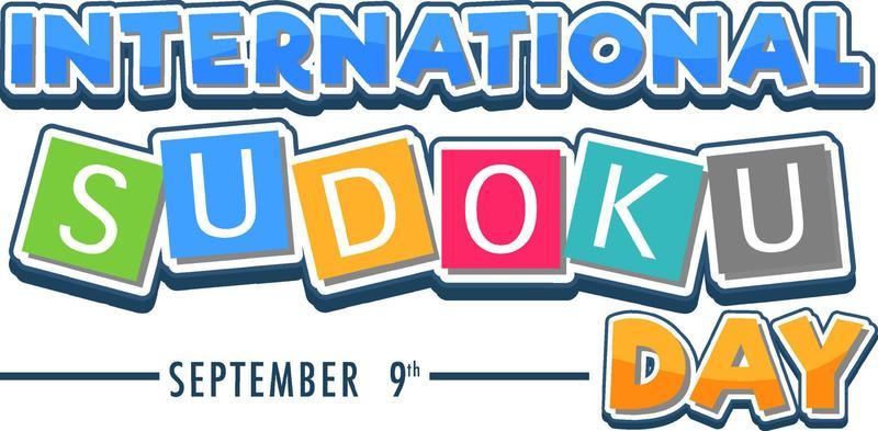 International Sudoku Day September 9