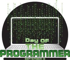 Programmers' Day Banner Design vector