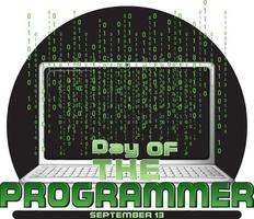 Programmers' Day Banner Design vector