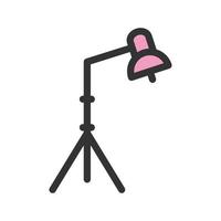 Light Stand I Filled Line Icon vector