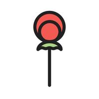 Lollipop Filled Line Icon vector