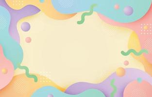 Soft Pastel Color Background vector