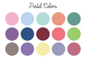 Pastel Color Swatches Vector Art, Icons, and Graphics for Free