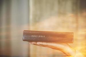 Old holy Bible photo