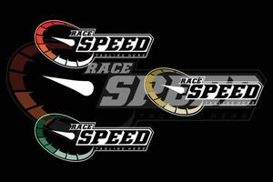 fast racing logo background design, automotive vehicle repair, suitable for screen printing, stickers, banners, teams, companies vector