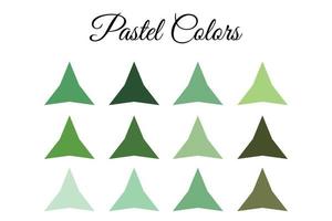 Pastel Color Selection Background Design Paint Color Catalog vector