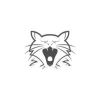 angry cat emoji icon logo and smile 8564737 Vector Art at Vecteezy