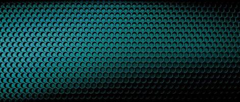 green seamless 3D illustration background with dots and black gradient pattern. photo