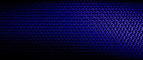blue seamless 3D illustration background with dots and black gradient pattern. photo