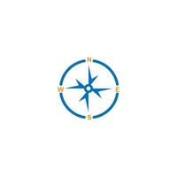 Compass logo icon illustration design template vector