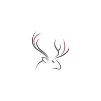 Antler logo icon design illustration vector