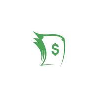 Money icon logo illustration template vector