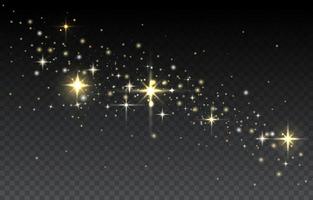 Stars Magical Sparkle Background vector