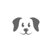 plantilla de ilustración de logotipo de icono de perro vector