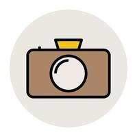 Trendy Camera Concepts vector