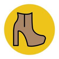 Heel Shoe Concepts vector