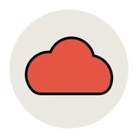 Trendy Cloud Concepts vector