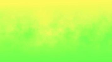 Green and yellow gradient turbulence abstract background video