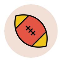 Trendy Rugby Concepts vector