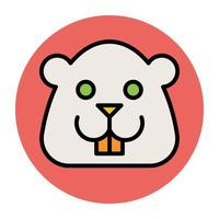 Trendy Dog Concepts vector
