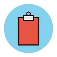 Trendy Clipboard Concepts vector