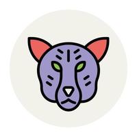 Trendy Tiger Concepts vector