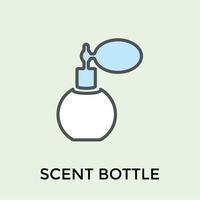 Trendy Perfume Concepts vector