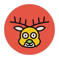 Trendy Reindeer Concepts vector