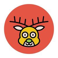 Trendy Reindeer Concepts vector