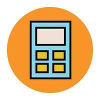 Trendy Calculator Concepts vector